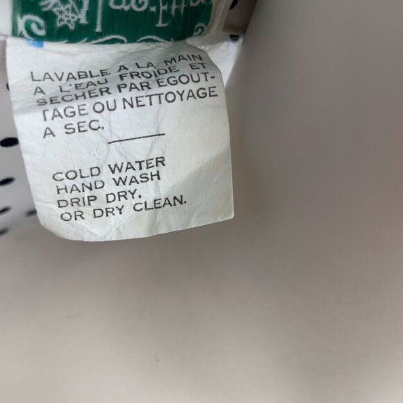 ALGO-ETTES VTG Romper 80´s 90’s Polka Dot Satin White & Black Knee-Lenght Retro - Picture 8 of 14